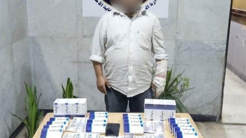 المتهم والمضبوطات