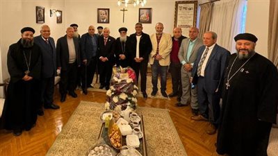 قيادات جهاز 6 أكتوبر تقدم التهنئة للأخوة المسيحيين بعيد الميلاد