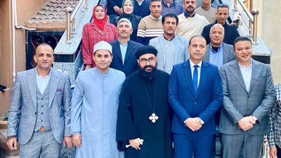 مستقبل وطن الإسماعيلية يزور الكنائس للتهنئة بعيد الميلاد المجيد