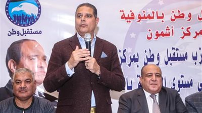 تكريم أعضاء حزب مستقبل وطن أشمون بالمنوفية