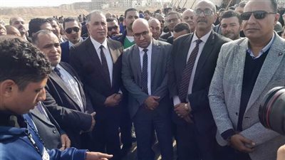 رئيس جهاز سوهاج الجديدة والفقى يضعان حجر أساس نادى نقابة المحامين