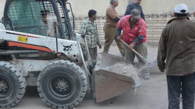حمله نظافه مكبرة بالمنصورة