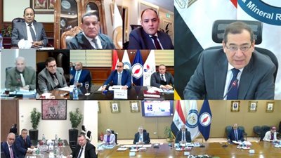 الملا يعتمد الموازنات التخطيطية لبتروجاس والتعاون ومصر للبترول