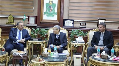 القاضي يستقبل مدير المركز الوطني لتخطيط استخدامات أراضي الدولة