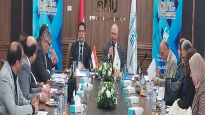 مجلس جامعة بنها الأهلية يهنئ الرئيس السيسي بأعياد الشرطة وثورة يناير