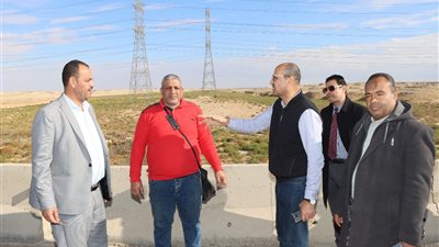 سكرتير بنى سويف يتابع جاهزية أعمال الحماية من السيول والأمطار