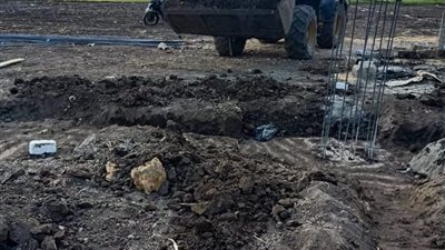 نائب رئيس مركز بني مزار يشن حملة لازالة التعديات
