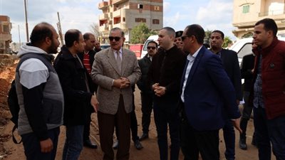 محافظ كفرالشيخ يتابع أعمال توسعة ورفع كفاءة دائري العاصمة