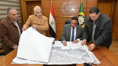 اعتماد المخطط التفصيلي والهيكل الصناعي للمنطقة الصناعية بجمصة