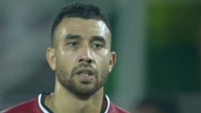 تريزيجيه يهدر هدفا لمنتخب مصر برأسية غير متقنة فى يد حارس الكونغو