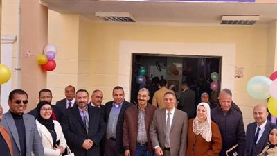 قيادات التأمين وبدر يفتتحون أول صحة مدرسية فى المدن الجديدة فيديو