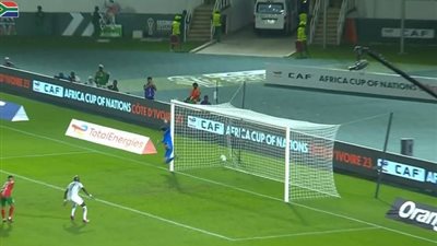 شاهد أهداف تأهل جنوب افريقيا لربع نهائى الكان على حساب المغرب