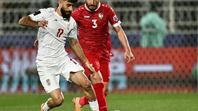 شاهد .. ركلات المعاناة التى صعدت بايران على حساب سوريا بكأس آسيا
