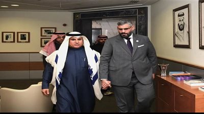مندوب السعودية لدى الجامعة العربية يستقبل نظيره الليبي