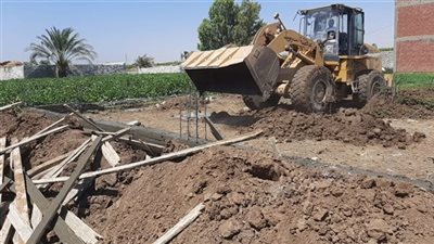 لجنة أراضي الدولة: تنفيذ المرحلة الأولى من الموجة ال22 لإزالة التعديات