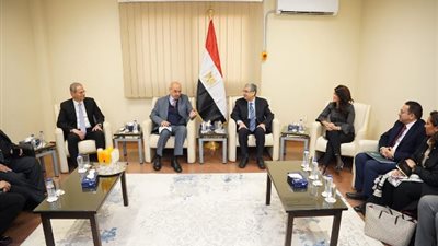 رئيس البنك الإسلامي للتنمية يزور محطة كهرباء غرب القاهرة