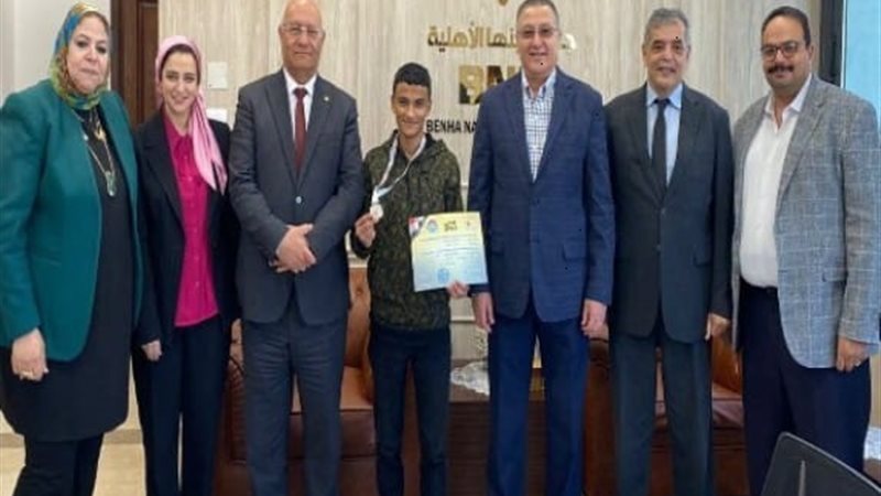 بنها الأهلية تحصد