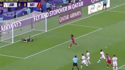 نهائى كأس آسيا .. قطر تتقدم على منتخب الأردن بهدف عفيف فى الشوط الأول
