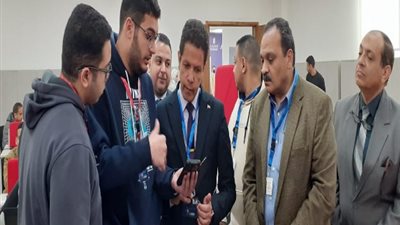 الجيزاوي يتفقد فعاليات هاكاثون التقنيات الناشئة لتمكين ذوي الهمم
