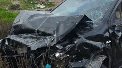 إصابة 6 في تصادم ربع نقل وملاكى على الطريق الدولي بكفر الشيخ