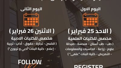 تفاصيل الملتقي التوظيفي بجامعة عين شمس لعام 2024