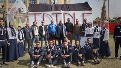 قنديل: جامعة حلوان تحصل المستوى الأول على الجامعات المصرية.. صور