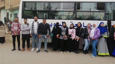 جامعة السويس تنظم قافلة طبية توعوية 