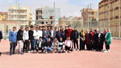 يوم رياضى ترفيهي لطلاب جامعة بني سويف التكنولوجية