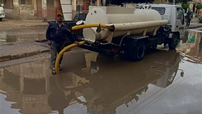 سحب تجمعات الأمطار شرق الإسماعيلية