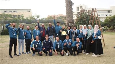 جوالة جامعة القناة يتصدرون الدورة الكشفية القمية