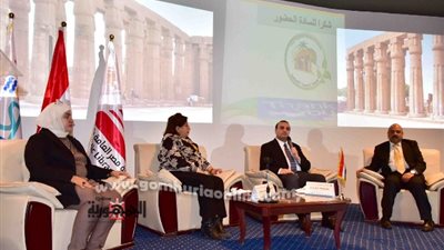 نائب محافظ الأقصر يفتتح المؤتمر التاسع لجمعية سيدات الأعمال