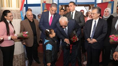 وزير التعليم والسفير اليابانى يشهدان الملتقى الثقافي بين الطلاب