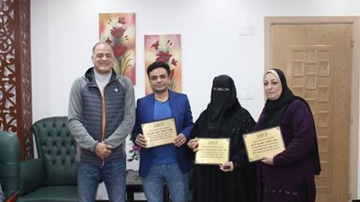 مدير تعليم الإسماعيلية يكرم إدارة الموازنة