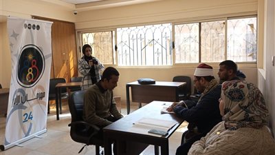 مهرجان الأسر الطلابية بجامعة عين شمس يستكمل فعاليات مسابقة القرأن