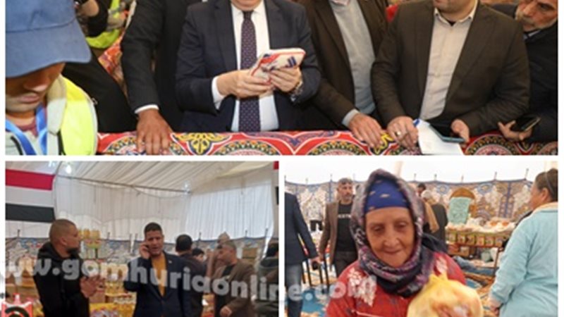 محافظ المنوفية خلال