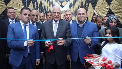 محافظ الجيزة يفتتح معارض اهلا رمضان بالبدرشين والحوامدية