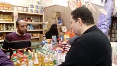 جولة لمدير عام الانتاج بالدقهلية على الأسواق والمعارض