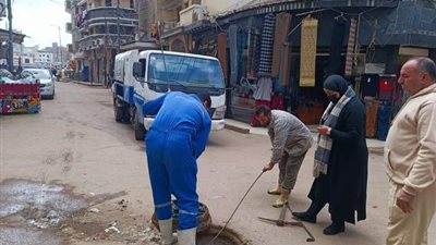 محافظ كفرالشيخ يتابع جهود الوحدات المحلية في حملات النظافة