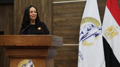 مايا مرسى تشهد حفل ختام برنامج تدريبي لتطوير صناعة المخبوزات