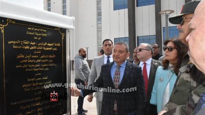 افتتاح 9 مشروعات كبري بجامعة السادات