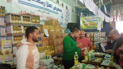 مشاركة واسعة من المنتجين بمعارض أهلا رمضان لتلبية احتياجات المواطنين بتخفيضات 25%