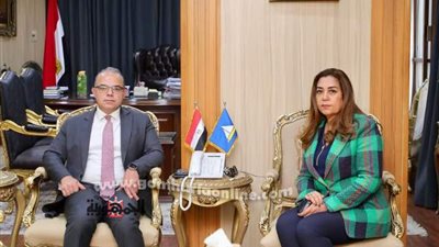 إفتتاح مؤتمر هيئة الرقابة المالية بمحافظات مصر بدمياط