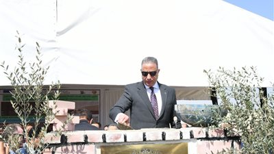 التنمية المحلية ومحافظ الفيوم يضعون حجر الأساس للمجمع الصناعى