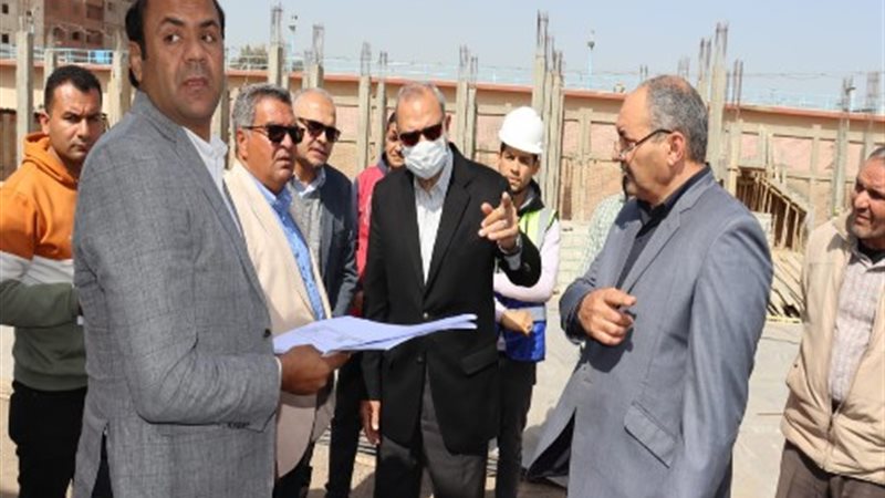محافظ القليوبية يتفقد