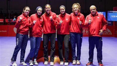 منتخب مصر للسيدات يصعد لنهائي دورة الألعاب الأفريقية لتنس الطاولة