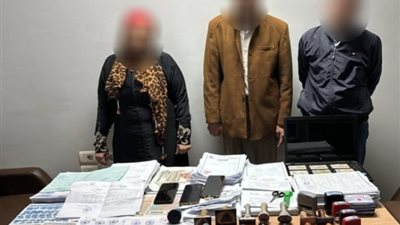 بينهم سيدة .. ضبط عصابة تزوير المحررات الرسمية بالدقهلية