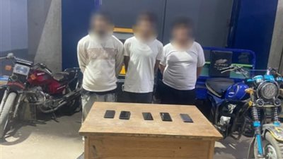 ضبط تشكيل عصابى لسرقة 