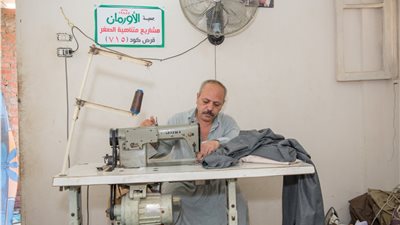 تسليم مشاريع تمكين اقتصادى للأسر الاولى بالرعاية بني سويف