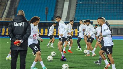 منتخب مصر يواصل تدريباته باستاد القاهرة تحت قيادة التوأم
