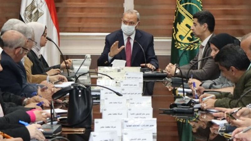 محافظ القليوبية يتابع